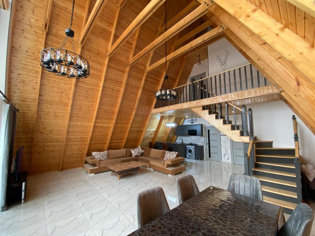 Вилла Qafqaz Family Chalet Габала Экстерьер фото
