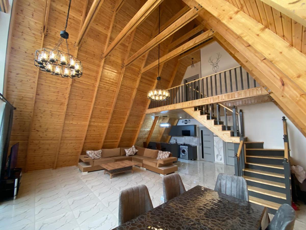 Вилла Qafqaz Family Chalet Габала Экстерьер фото