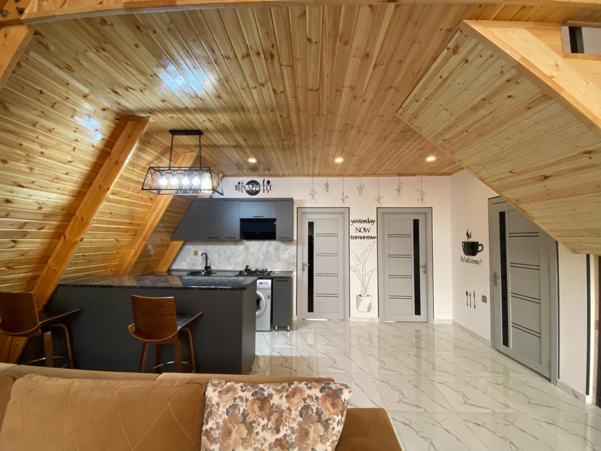 Вилла Qafqaz Family Chalet Габала Экстерьер фото