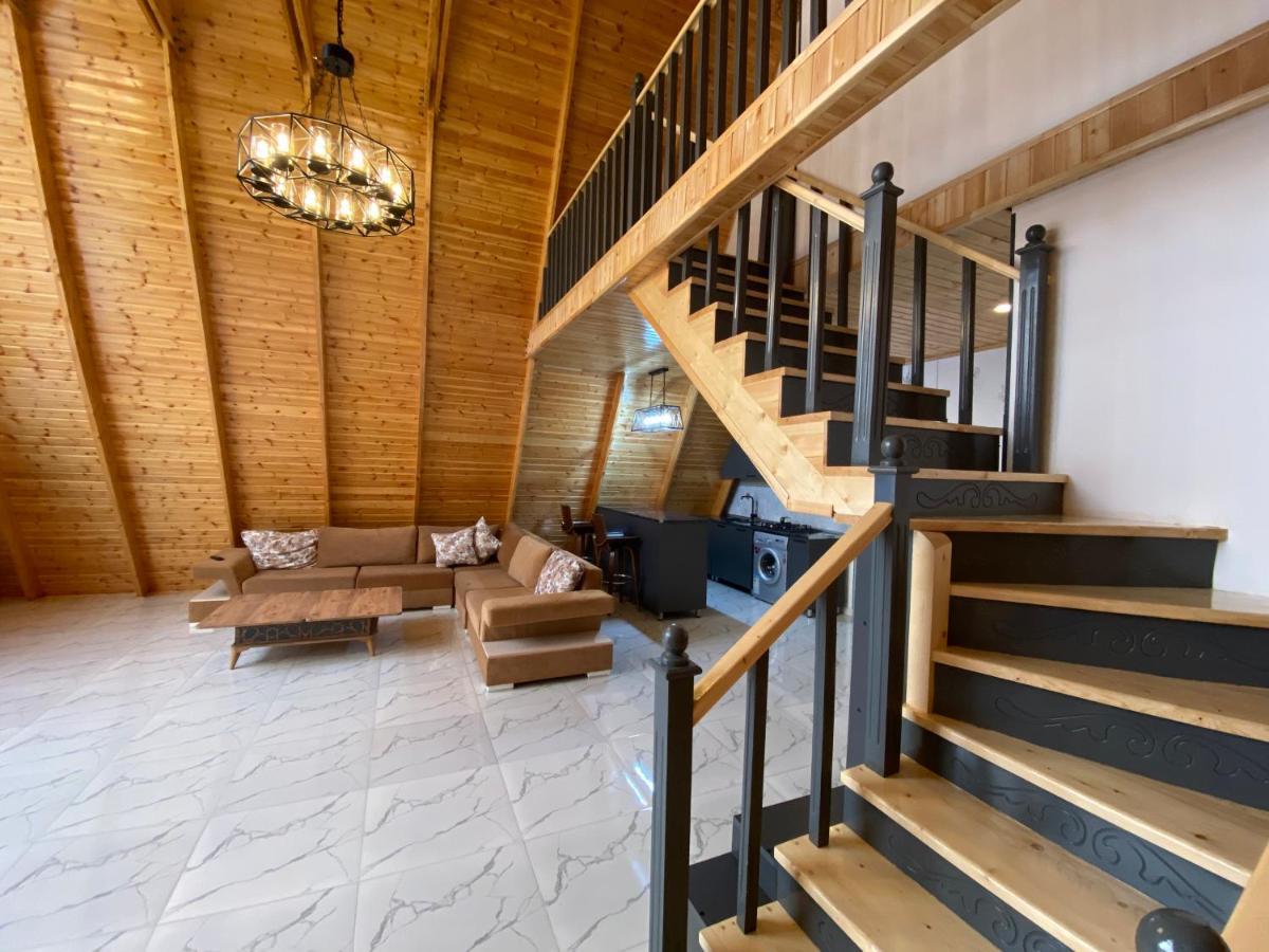 Вилла Qafqaz Family Chalet Габала Экстерьер фото