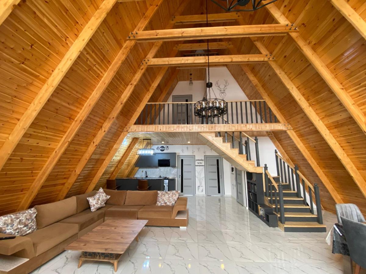 Вилла Qafqaz Family Chalet Габала Экстерьер фото
